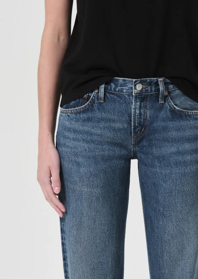 Denim Women Agolde Amber Jean In Milestone