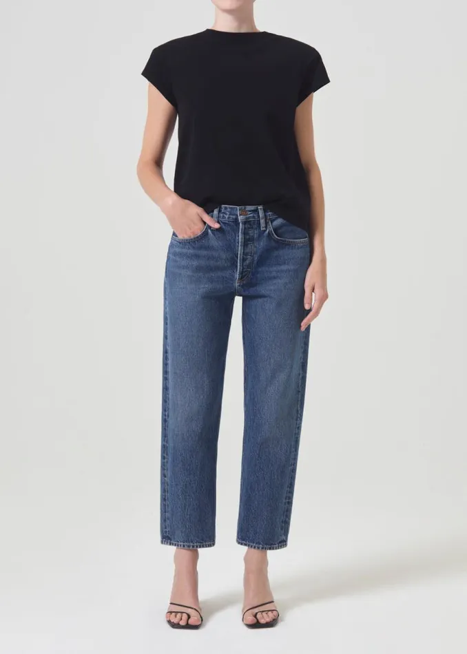 Denim Women Agolde Parker Jean In Placebo