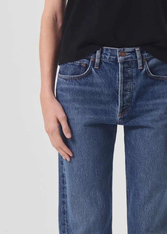 Denim Women Agolde Parker Jean In Placebo
