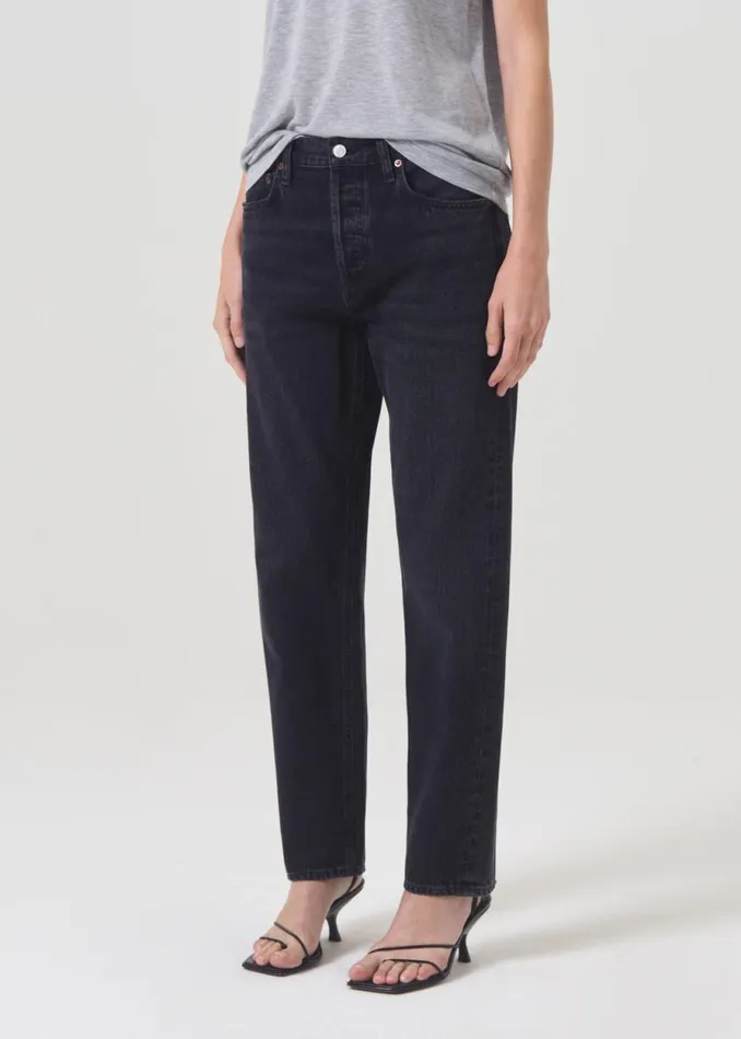 Denim Women Agolde Parker Long Jean In Hitch