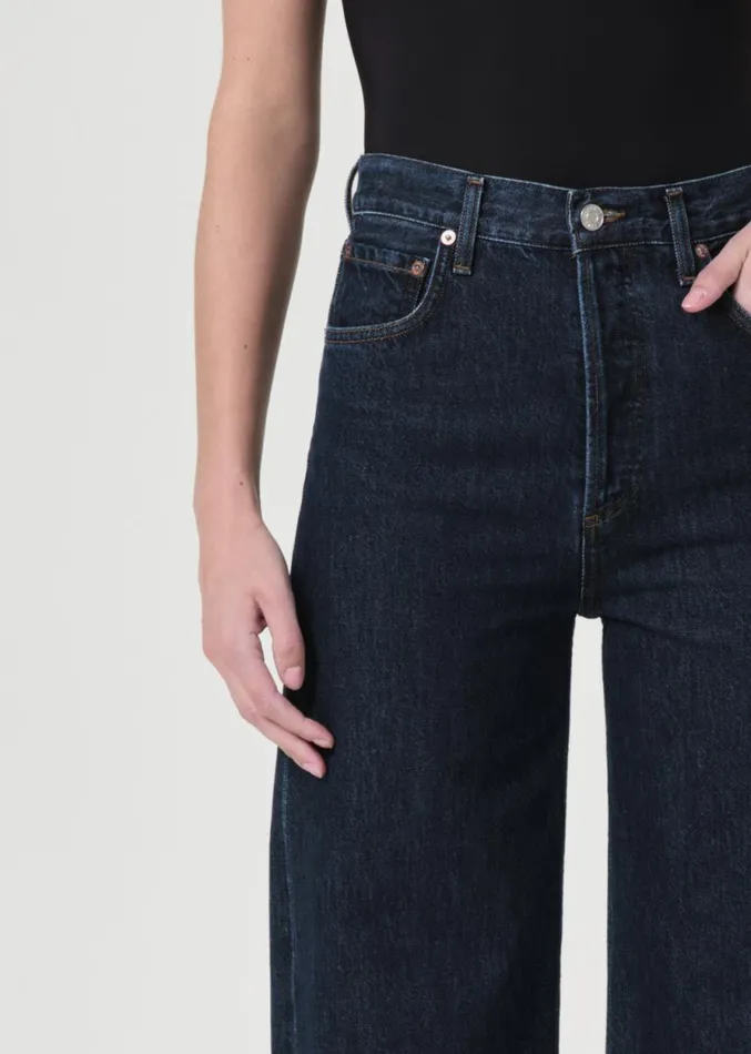 Denim Women Agolde Ren Jean In Polished Denim Women Agolde Ren Jean In Polished