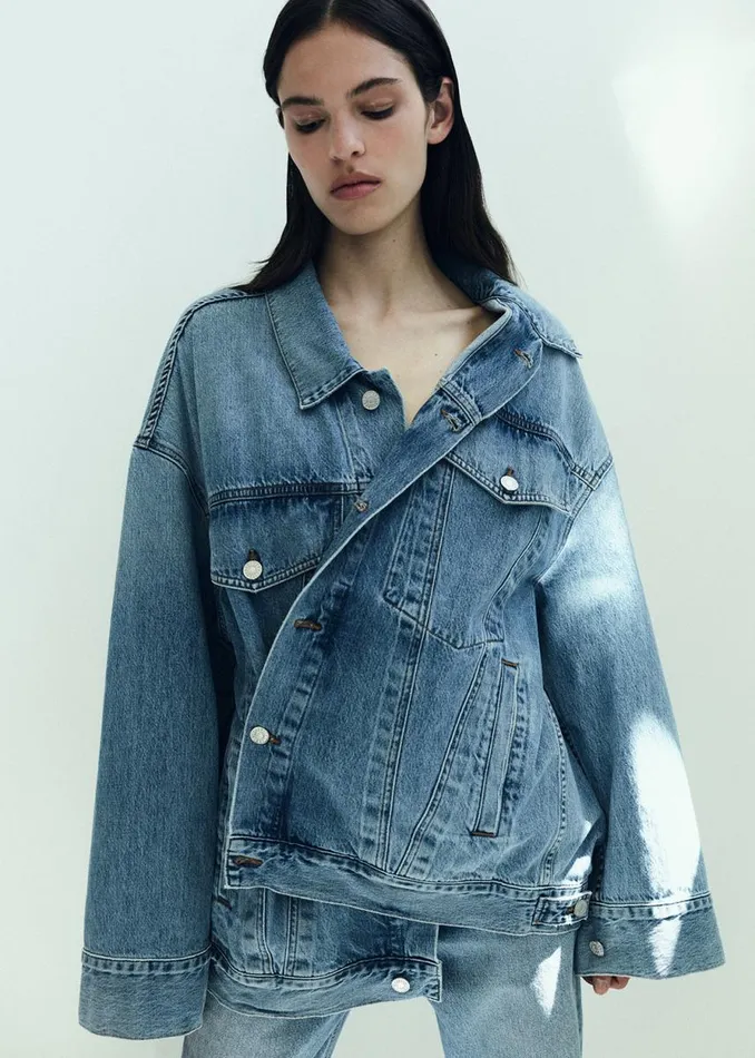 Denim Women Agolde Reworked Wayne Jacket In Clarity