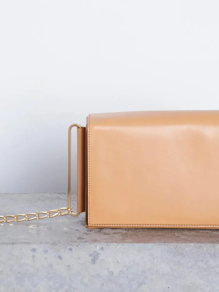 Dion Lee Bags CHAIN LOOP BAG Saddle 8211 Accessories