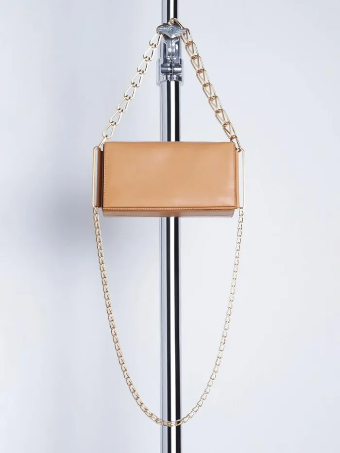 Dion Lee Bags CHAIN LOOP BAG Saddle 8211 Accessories