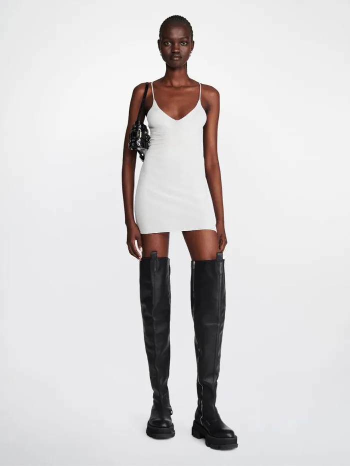 Dion Lee Dresses SCULPT RIB CAMI DRESS Ivory 8211 Shop