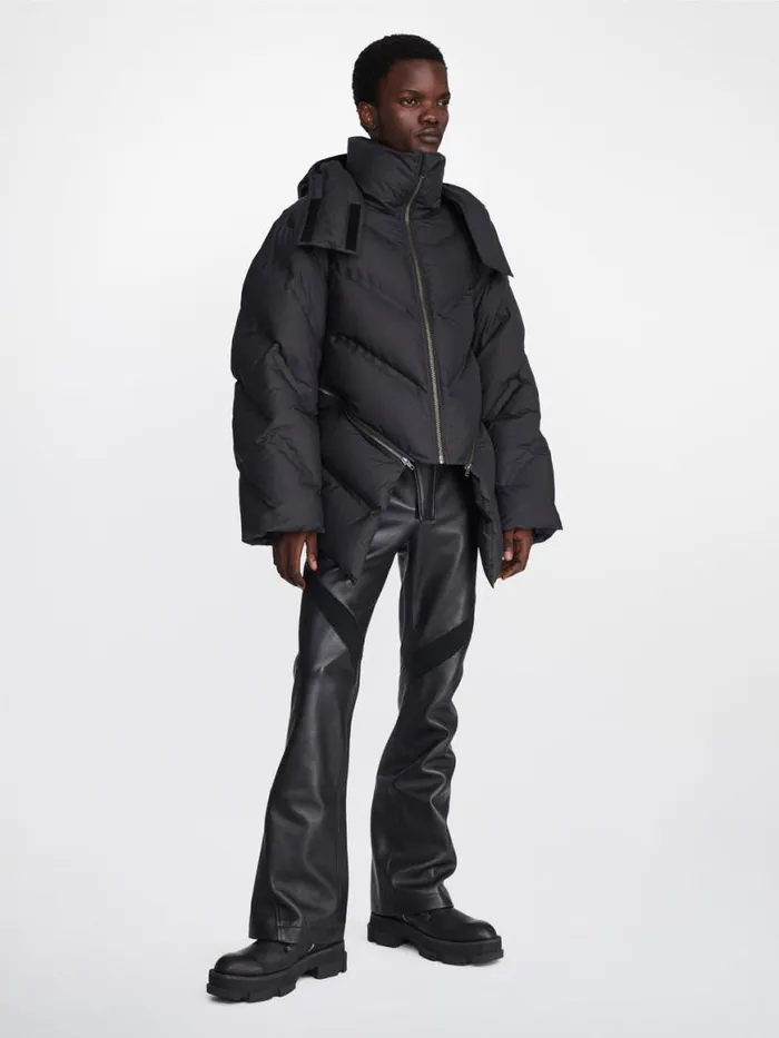 Dion Lee Outerwear WELDED DOWN PUFFER Black 8211 UnisexShop