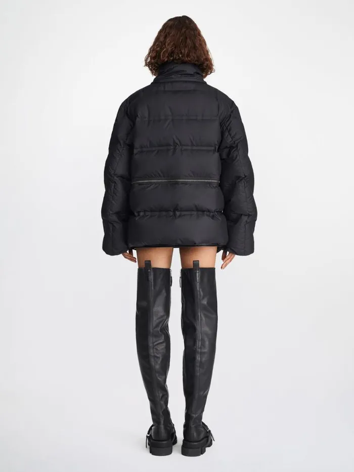 Dion Lee Outerwear WELDED DOWN PUFFER Black 8211 UnisexShop