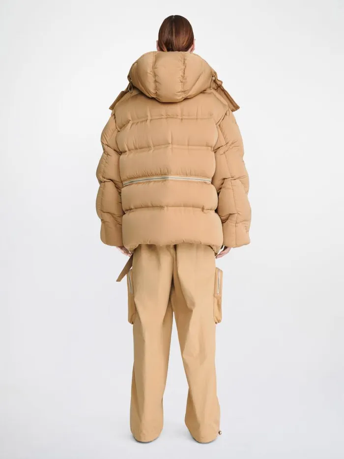 Dion Lee Outerwear WELDED DOWN PUFFER Dune 8211 UnisexShop
