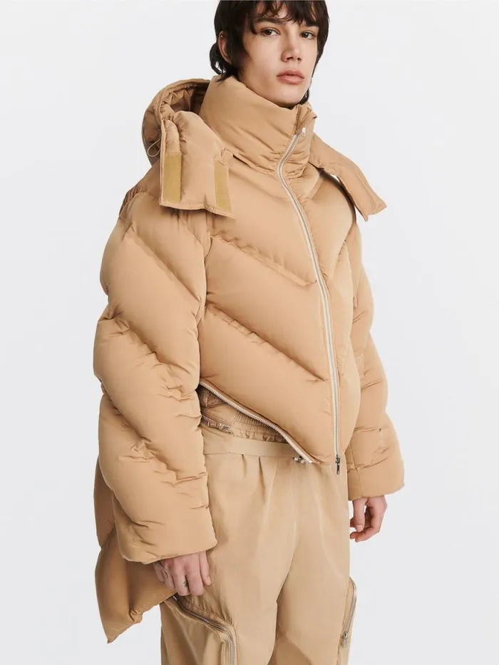 Dion Lee Outerwear WELDED DOWN PUFFER Dune 8211 UnisexShop