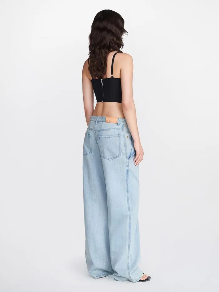 Dion Lee Pants CLASSIC DENIM PANT Cyan 8211 UnisexShop