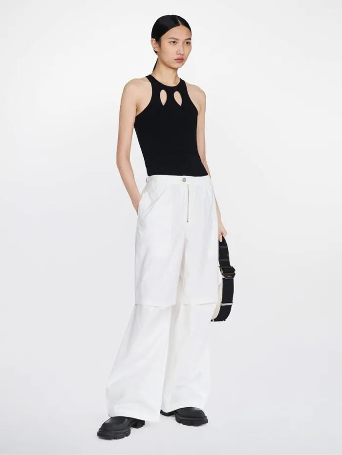 Dion Lee Pants FLIGHT PANT Ivory 8211 UnisexShop