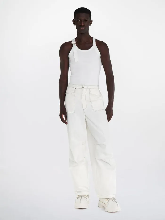 Dion Lee Pants HONGBAO PANT Ivoryblack 8211 Shop