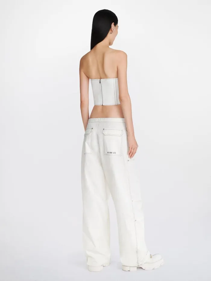 Dion Lee Pants HONGBAO PANT Ivoryblack 8211 Shop
