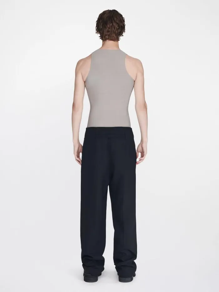 Dion Lee Pants INTERLOCK WOOL TROUSER Black 8211 UnisexShop