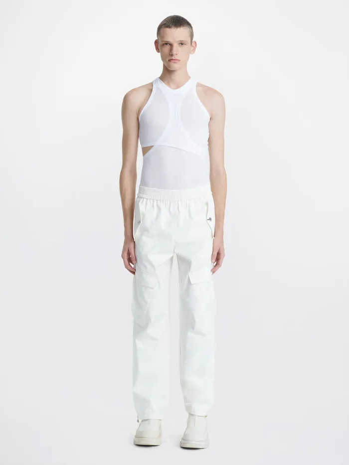 Dion Lee Pants LATCH CARGO PANTS Ivory 8211 UnisexShop