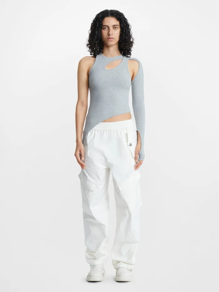 Dion Lee Pants LATCH CARGO PANTS Ivory 8211 UnisexShop