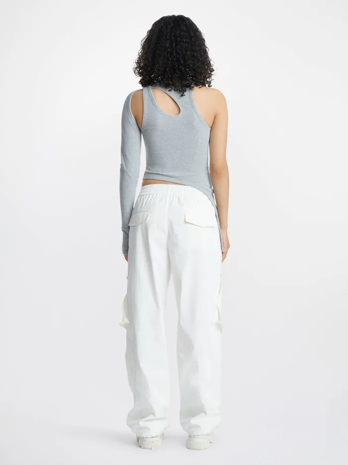 Dion Lee Pants LATCH CARGO PANTS Ivory 8211 UnisexShop