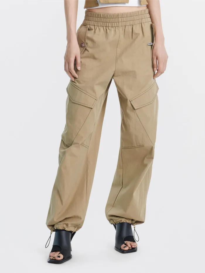 Dion Lee Pants LATCH CARGO PANTS Khaki 8211 UnisexShop