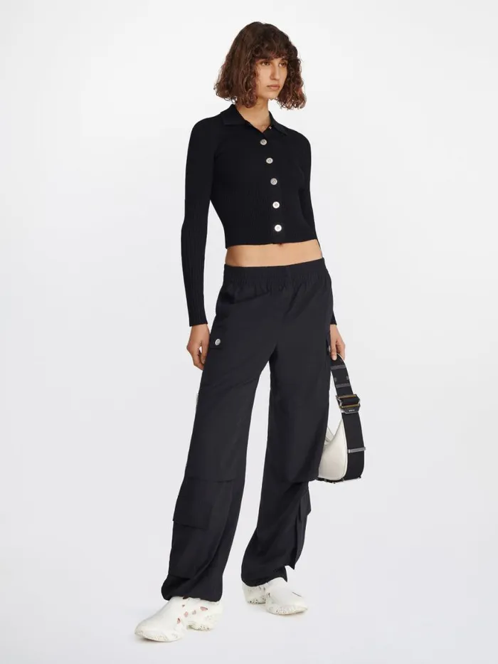 Dion Lee Pants POCKET CARGO PANT Black 8211 UnisexShop