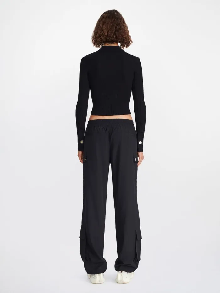 Dion Lee Pants POCKET CARGO PANT Black 8211 UnisexShop