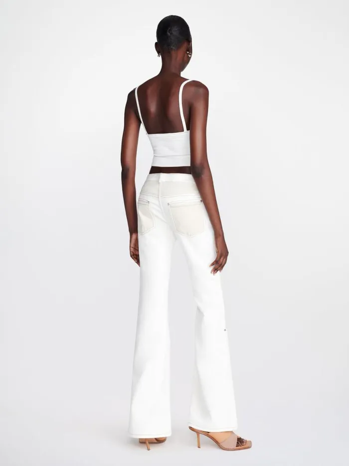 Dion Lee Tops VENTRAL COMPACT TOP Ivory 8211 Shop