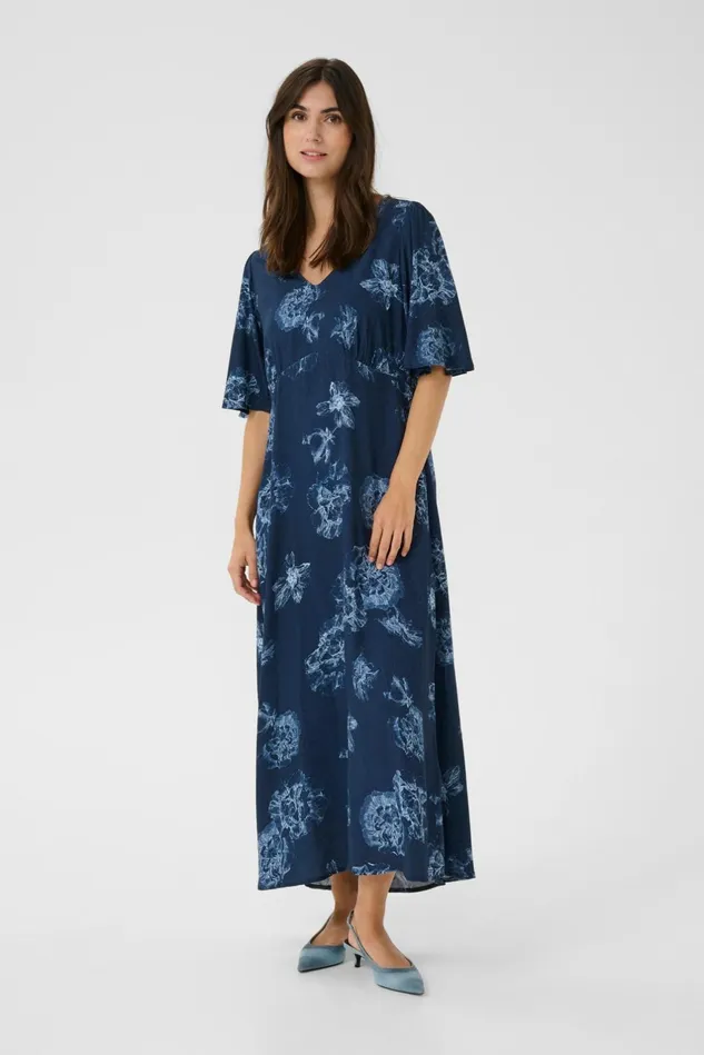 Dresses Women CULTURE CUalexa Dress Blue Flower