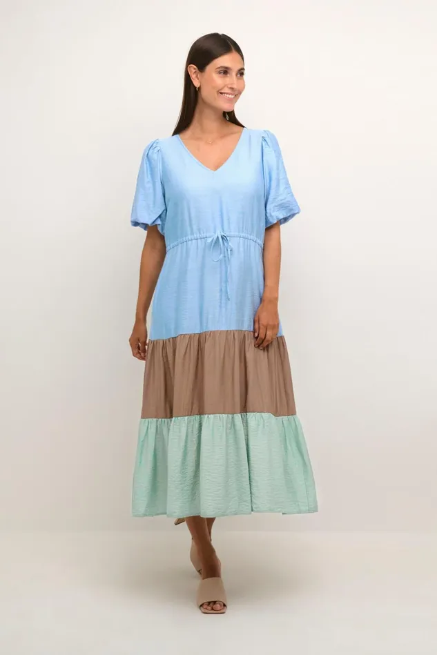Dresses Women CULTURE CUamino Dress Cashmere Blue