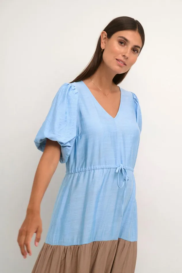 Dresses Women CULTURE CUamino Dress Cashmere Blue