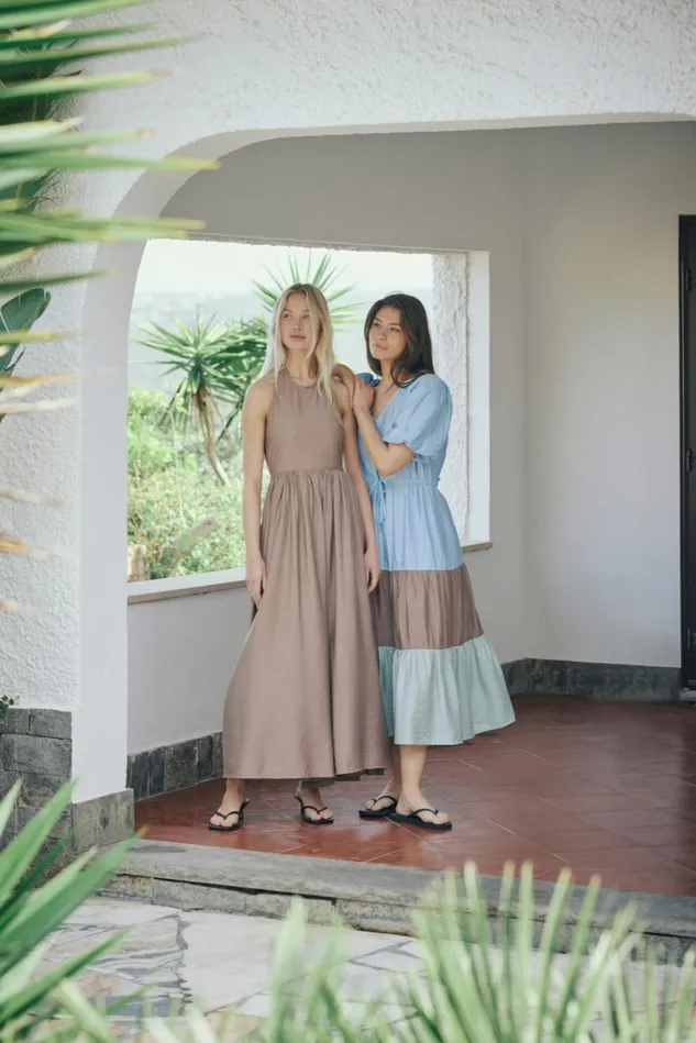 Dresses Women CULTURE CUamino Dress Cashmere Blue