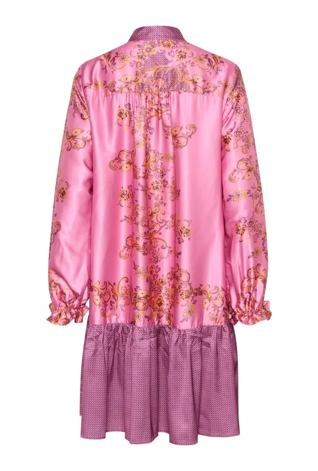 Dresses Women CULTURE CUarina Dress Phlox Pink Graphic
