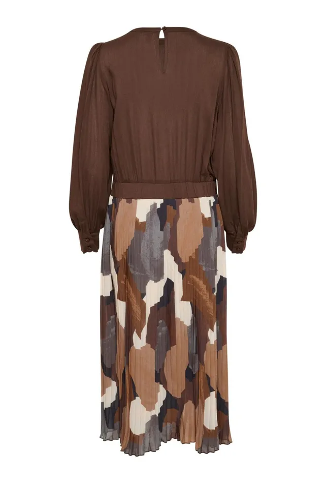 Dresses Women CULTURE CUcarly Dress Brown Art