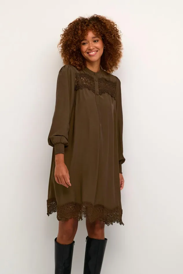 Dresses Women CULTURE CUtiffany Dress Demitasse