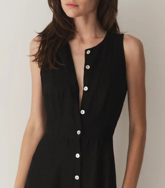 Dresses Women DEN Bryony Dress Black Dresses Women DEN Bryony Dress Black