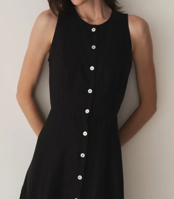 Dresses Women DEN Bryony Dress Black Dresses Women DEN Bryony Dress Black