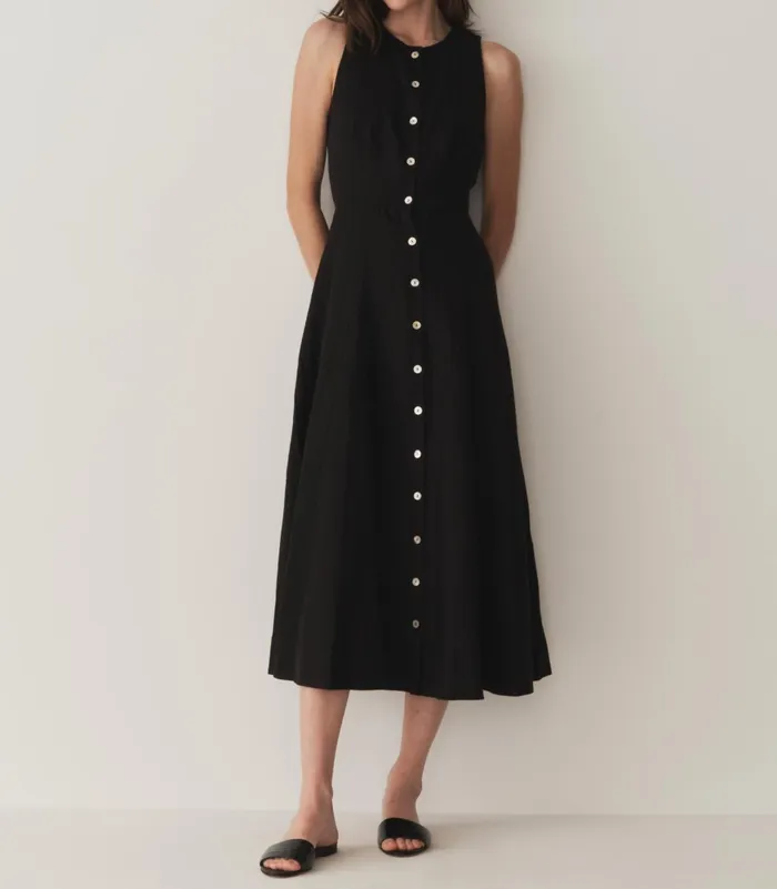 Dresses Women DEN Bryony Dress Black Dresses Women DEN Bryony Dress Black