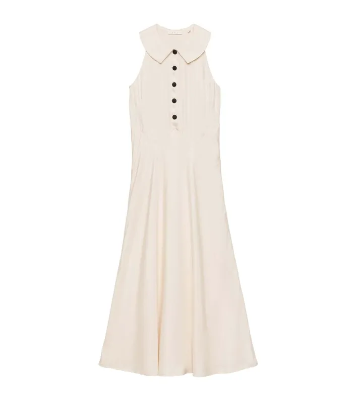 Dresses Women DEN Clayton Dress Mother Of Pearl Dresses Women DEN Clayton Dress Mother Of Pearl