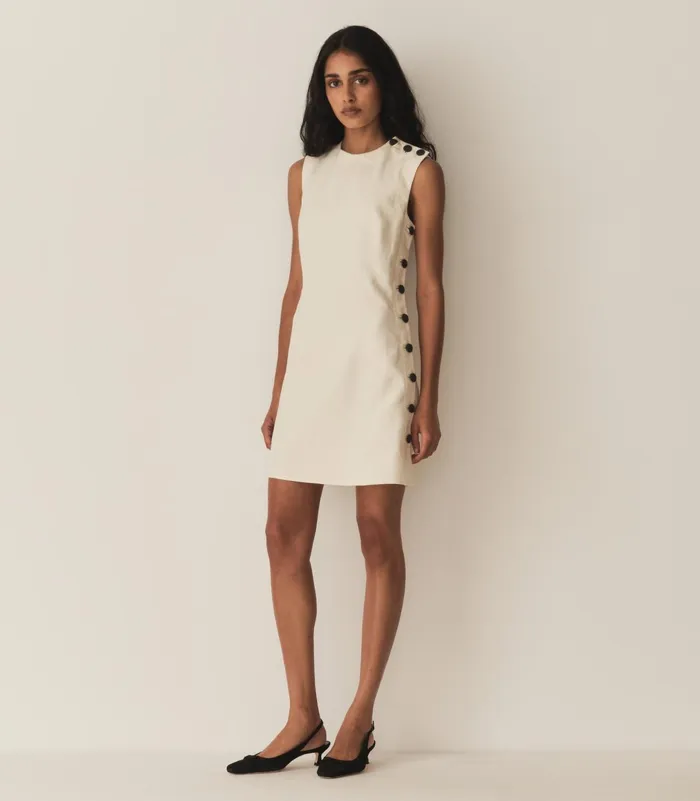 Dresses Women DEN Coralie Dress Magnolia Dresses Women DEN Coralie Dress Magnolia