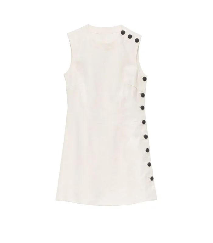 Dresses Women DEN Coralie Dress Magnolia Dresses Women DEN Coralie Dress Magnolia