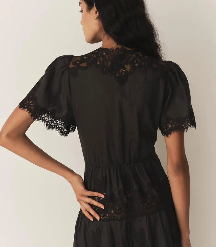 Dresses Women DEN Graciella Dress Black Dresses Women DEN Graciella Dress Black