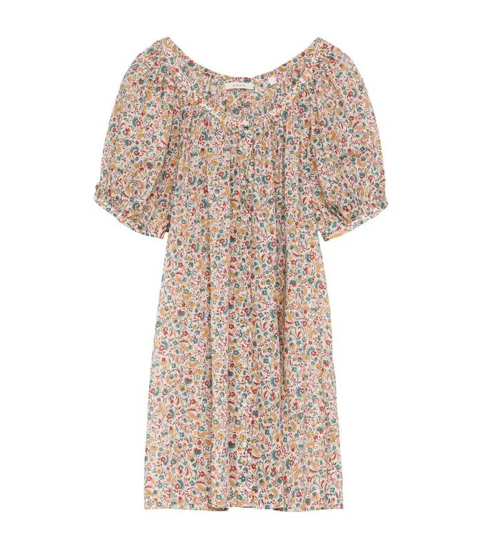 Dresses Women DEN Josette Dress Wild Clover Floral Dresses Women DEN Josette Dress Wild Clover Floral