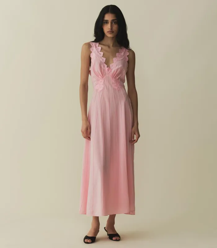 Dresses Women DEN Kelis Dress Abelia Pink