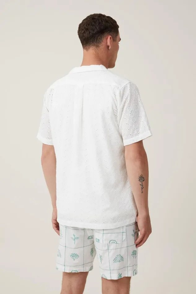 Easy Short Green Grid Men Cotton On Shorts