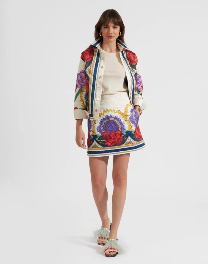 Edie Jacket Place Taormina Place Ivory Women La Double J Outerwear