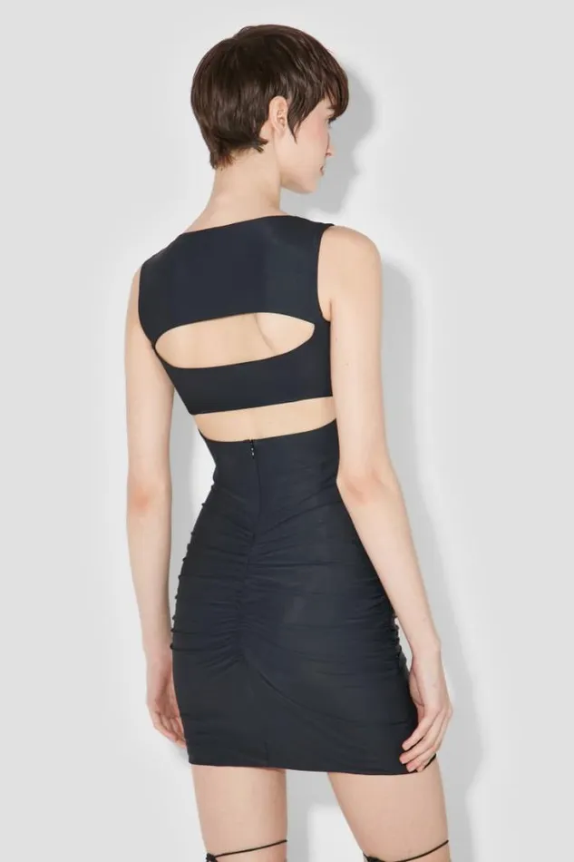 Elena Tank Mini Dress Black Women MISBHV Dresses