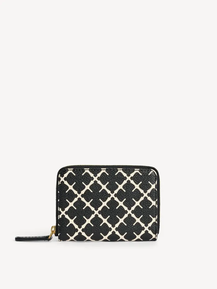 Elia Printed Coin Purse Black Women By Malene Birger Wallets and Cardholders