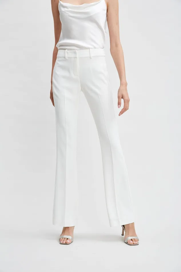 Elie Tahari Fit and Flare Pant Foam Women Bottoms