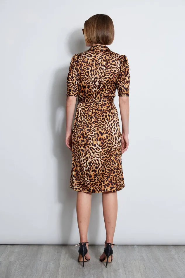 Elie Tahari Wildcat Shirt Dress Multi Women Dresses and Jumpsuits
