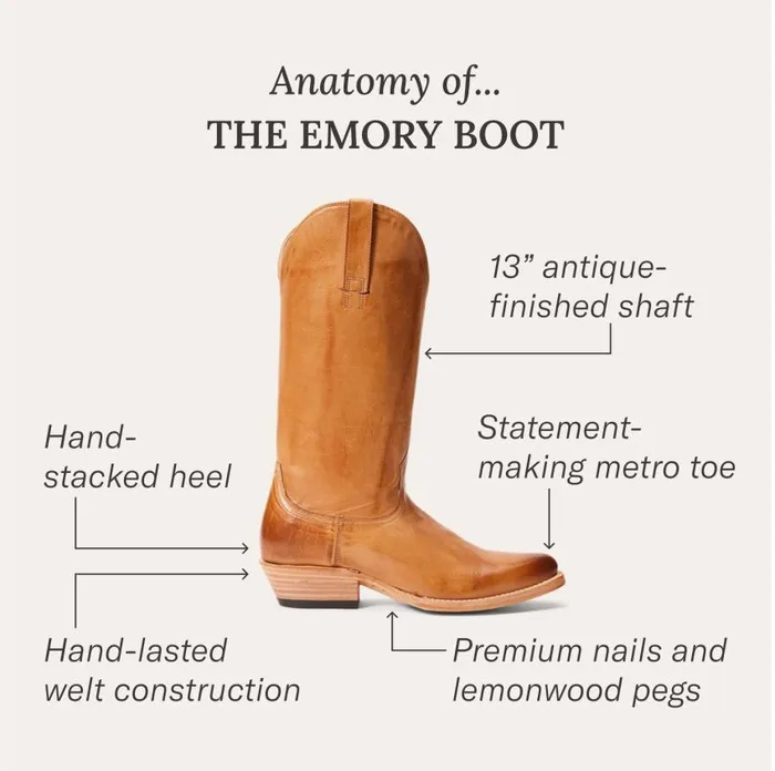 Emory Boots Tan Women Stetson Western
