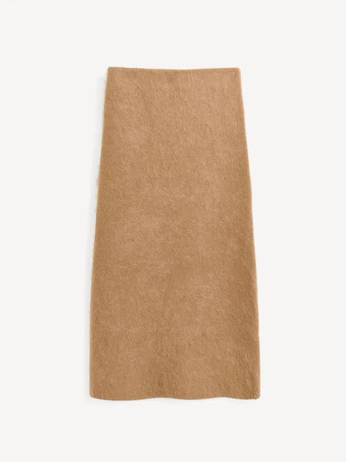 Estille Midi Skirt Tobacco Brown Women By Malene Birger Knitwear