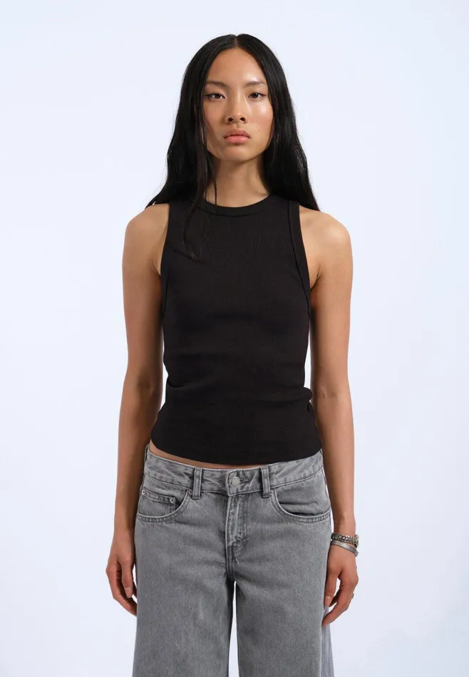 Etta Top 8211 Black Black Women Dr Denim Tees and Tanks